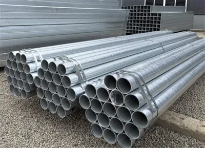 DN40 galvaniseruðu stálrör